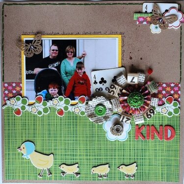 4 of a Kind PAPER POPPY March Kit