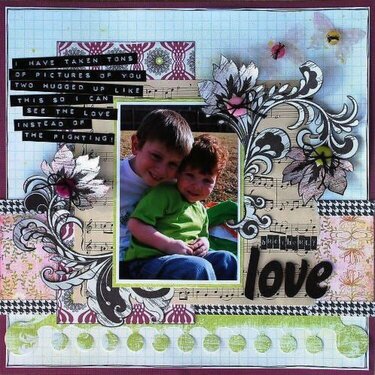 Brotherly Love PAPER POPPY APRIL KIT