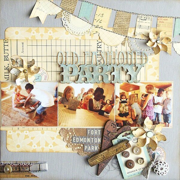 old-fashioned party