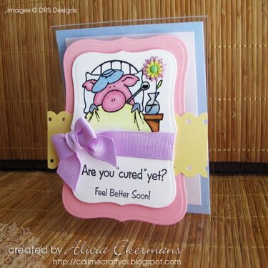 Cured Yet? Get Well Soon Card