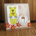 Baby Bear - Frosted Card