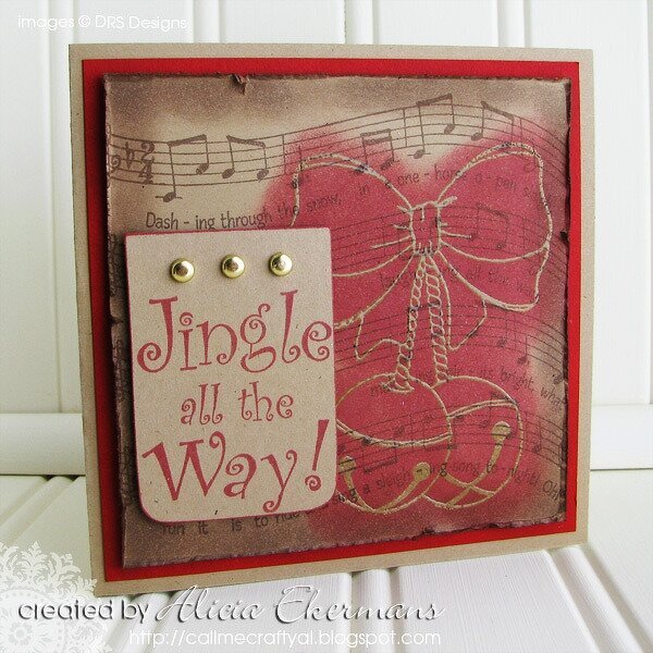 Jingle All The Way - Collage Card