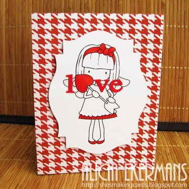 Love - Cupid&#039;s Arrow - Valentine Card