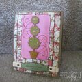 Sympathy Card - Faux Tile Background