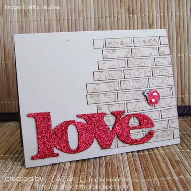 Love Bug Card - Artful INKables