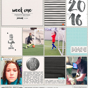 Project Life 2016 Week 01