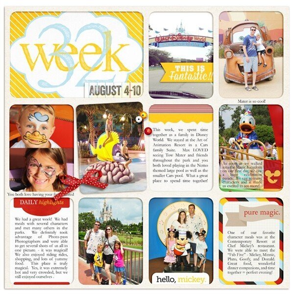 Project Life 2013 Week 32