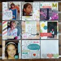 March Project Life Layout
