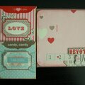 Be My Valentine altered envelopes