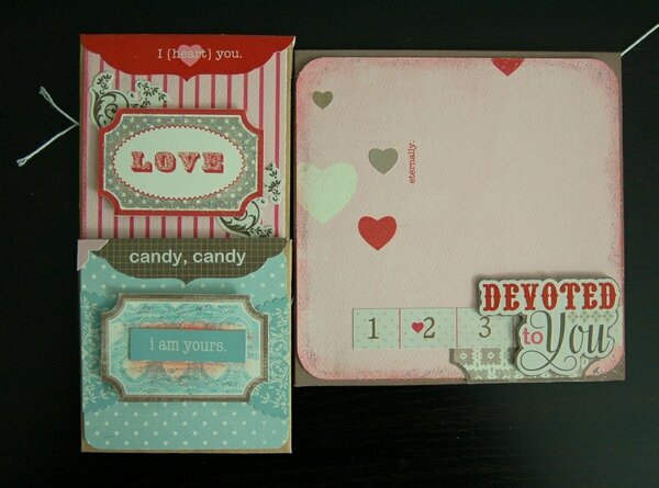 Be My Valentine altered envelopes