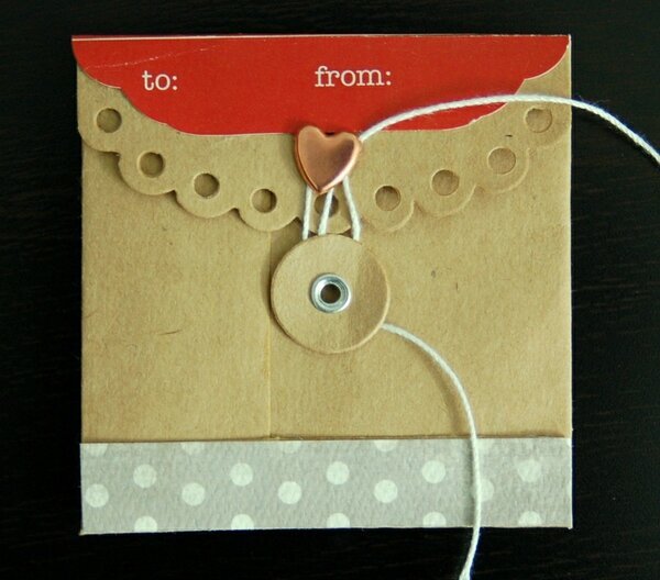 Be My Valentine altered envelopes