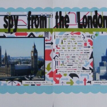 I spy from the London Eye