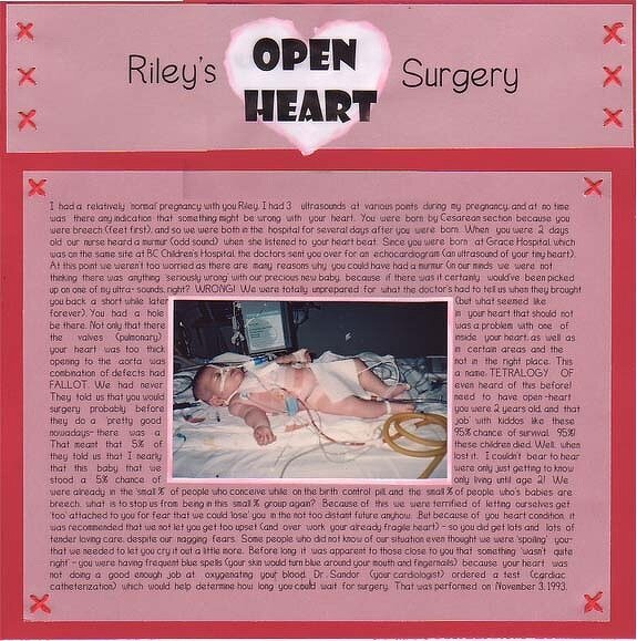 Riley&#039;s Open Heart Surgery Pg 1