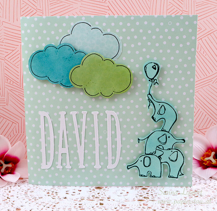 Baby boy card