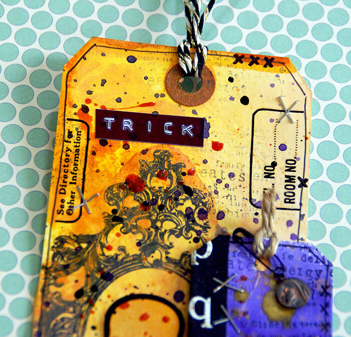 Trick or Treat Halloween Tag