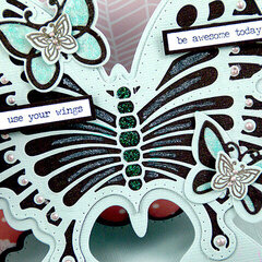 Butterfly easel card