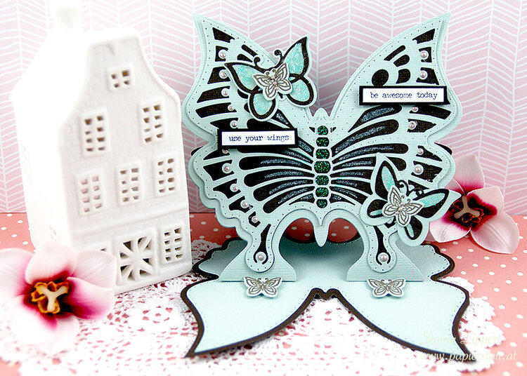 Butterfly easel card