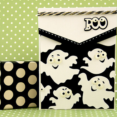 &quot;Boo&quot; Halloween card