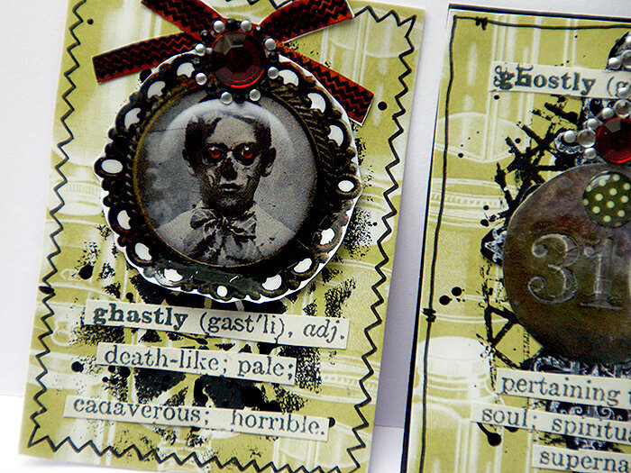 Halloween ATC hybrid set