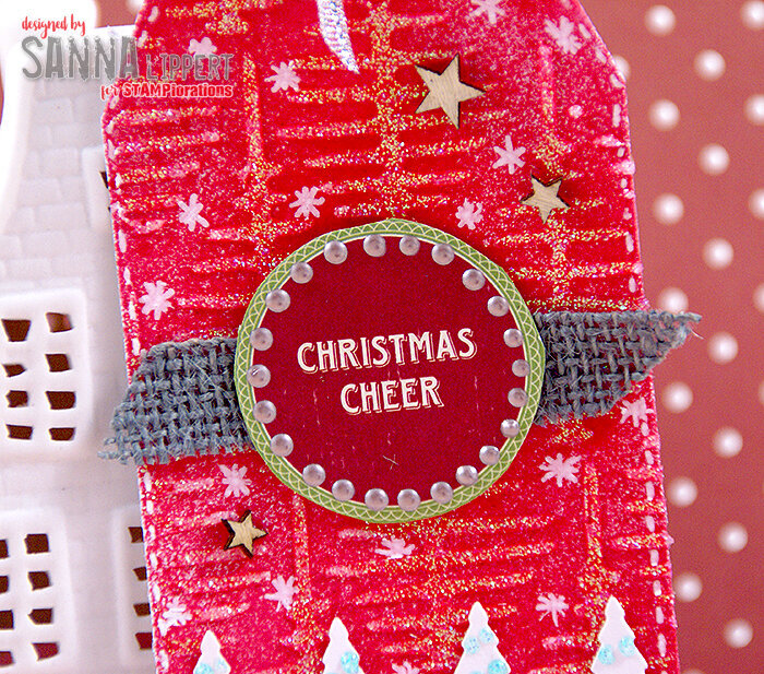 Christmas cheer tag