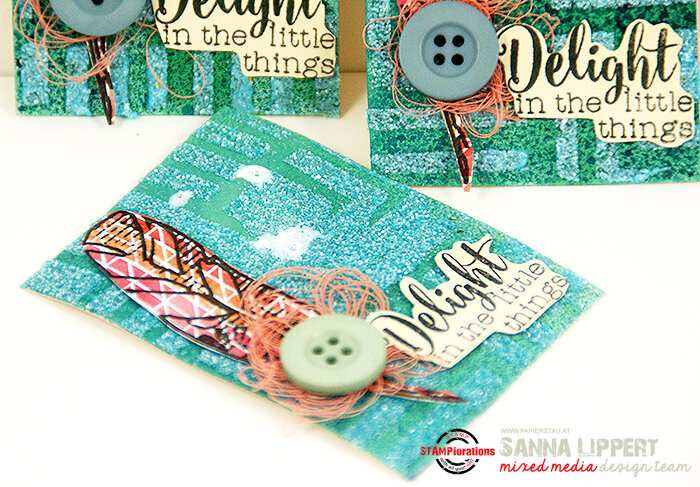 Delight in the little things ATC set