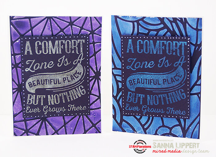 Comfort zone card set