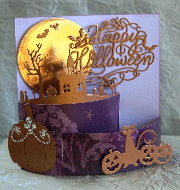 A Halloween Bendi Card for an Adult