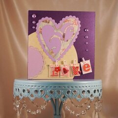 Hearts - Child's card