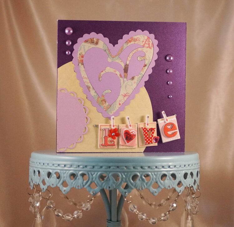 Hearts - Child&#039;s card