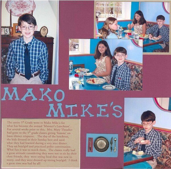 Mako Mike&#039;s 5th Grade Luncheon