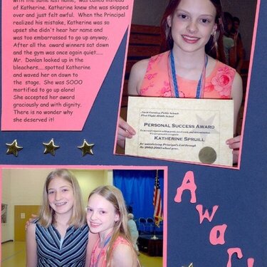 Seventh Grade Awards Day