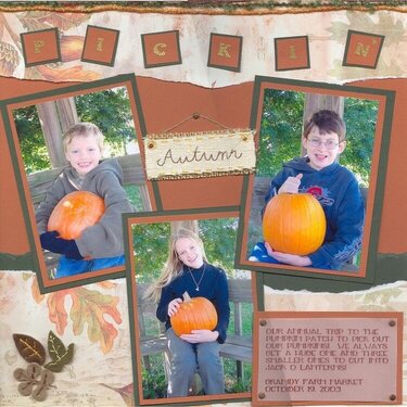 Pickin Pumpkins