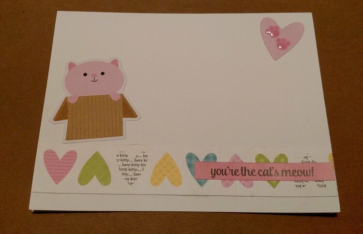 Cat&#039;s Meow card