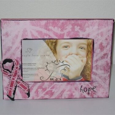 Breast Cancer Photo Frame