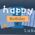 Luke's Birthday Card