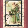 Vintage Santa Card