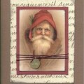 Vintage Santa Christmas Cards