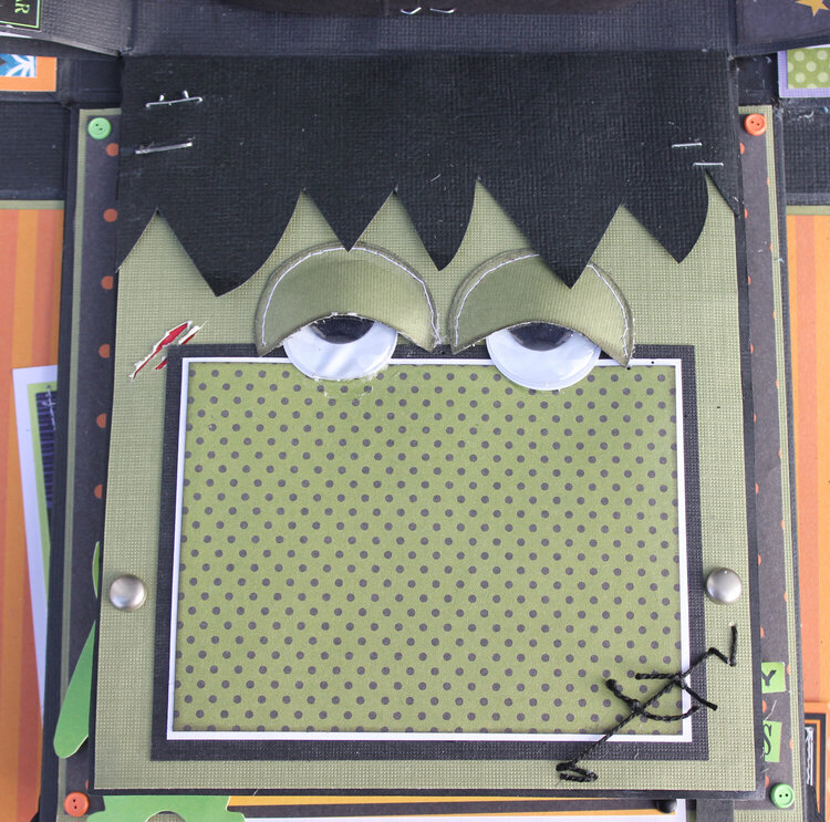 Halloween Scrapbook Explosion Album