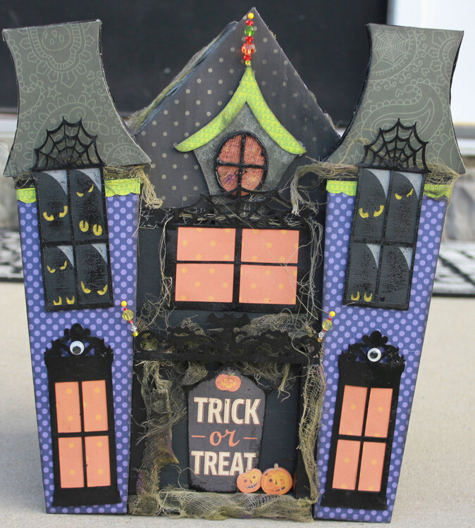 Halloween Scrapbook Explosion Album