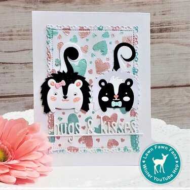 Lawn Fawn Valentine&#039;s Day Card