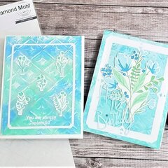 Stenciling Featuring Products From Pink Fresh Studio
