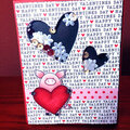 Double Window Valentine Shaker Card