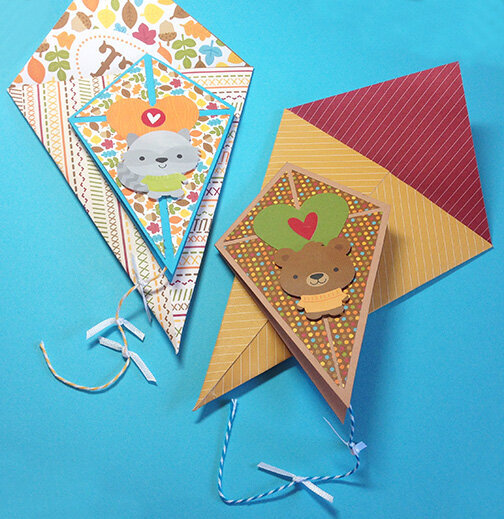 Fall Kite Cards