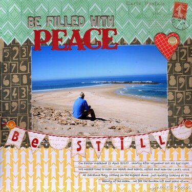 Be filled with PEACE - Studio Calico 34th Street