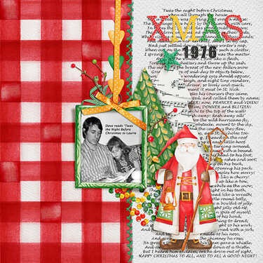 1976 Christmas &#039;Twas the Night Before