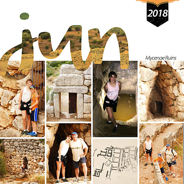 2018 June Mycenae Ruins Greece