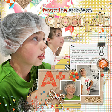2018 Chocolate School Connor Alex