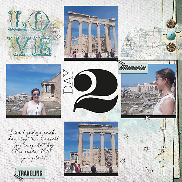 2018 Day 2 Love Traveling Acropolis Greece