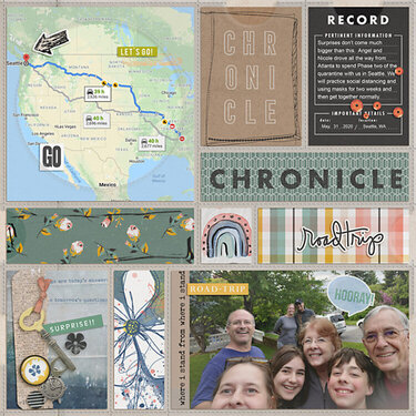 2020 Chronicle- Road Trip during Pandemic
