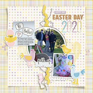 2020 Easter Day - The Masked Bunnies